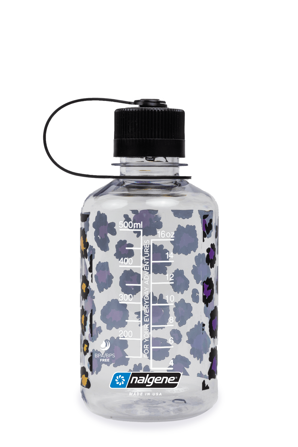 Nalgene product detail: 16oz Narrow Mouth Animal Print Bottles B9 — 16oz Narrow Mouth Animal Print Bottles