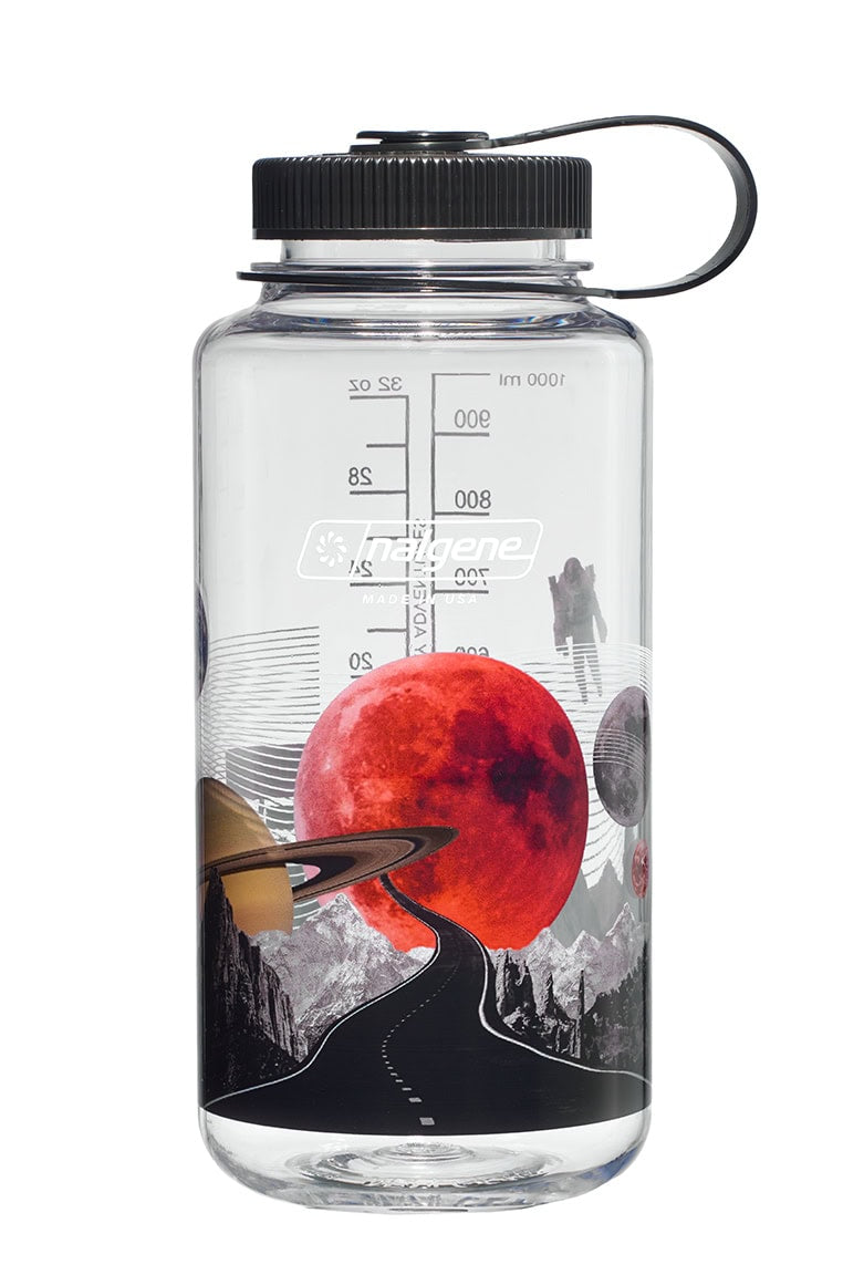 Nalgene product detail: 32oz Wide Mouth Surrealist Bottles V6 — 32oz Wide Mouth Surrealist Bottles