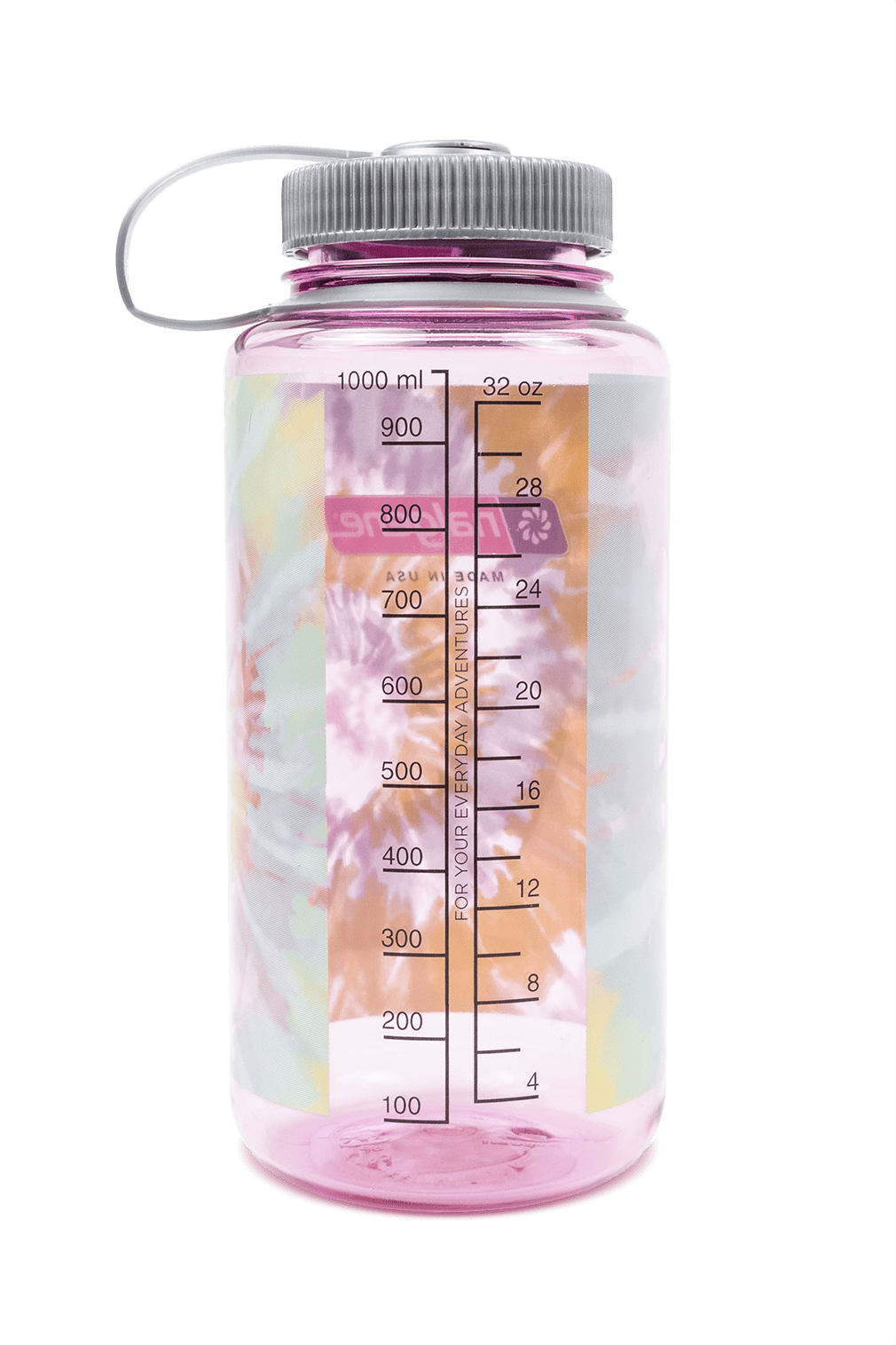 Nalgene product view: 32oz Wide Mouth Tie-Dye Print Bottles E0 — 32oz Wide Mouth Tie-Dye Print Bottles