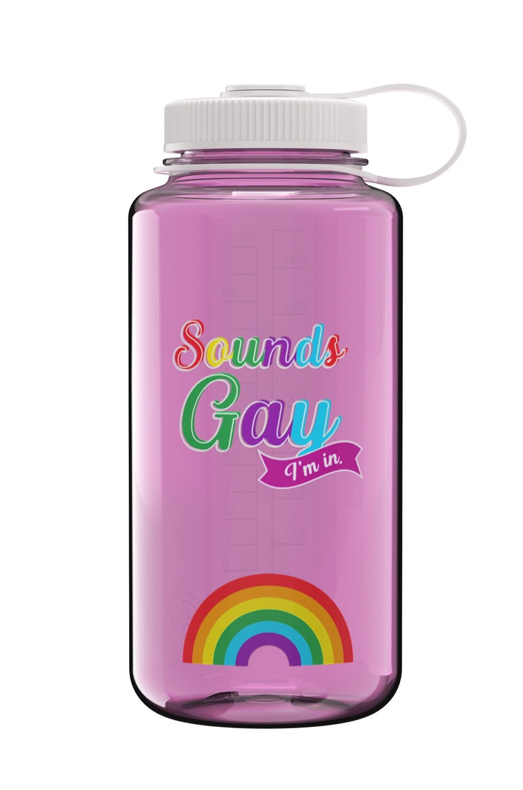 Nalgene product image: 32oz Wide Mouth Pride Bottle T7 — 32oz Wide Mouth Pride Bottle