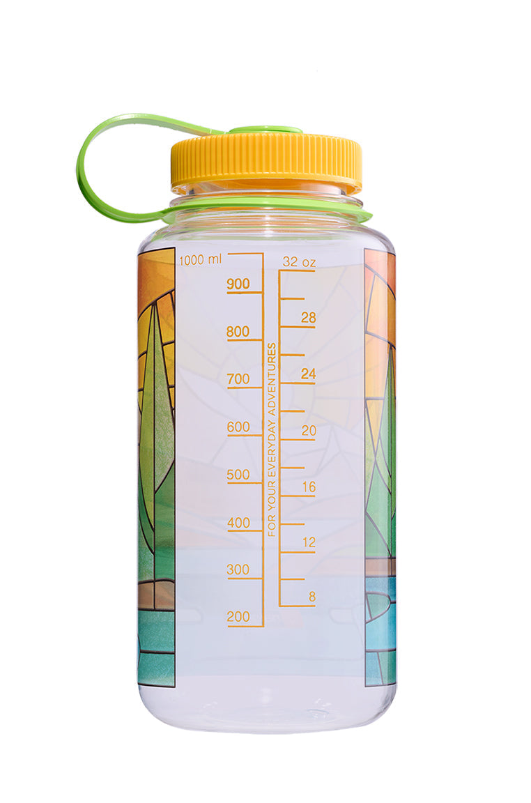 Nalgene product detail: 32oz Wide Mouth Stained Glass Print Bottles V6 — 32oz Wide Mouth Stained Glass Print Bottles