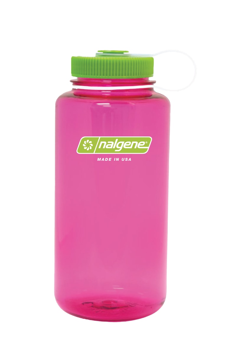 Nalgene product image: 32oz Wide Mouth Becca Pink Bottle Y9 — 32oz Wide Mouth Becca Pink Bottle