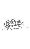 Nalgene product view: SUV Sticker R6 — SUV Sticker