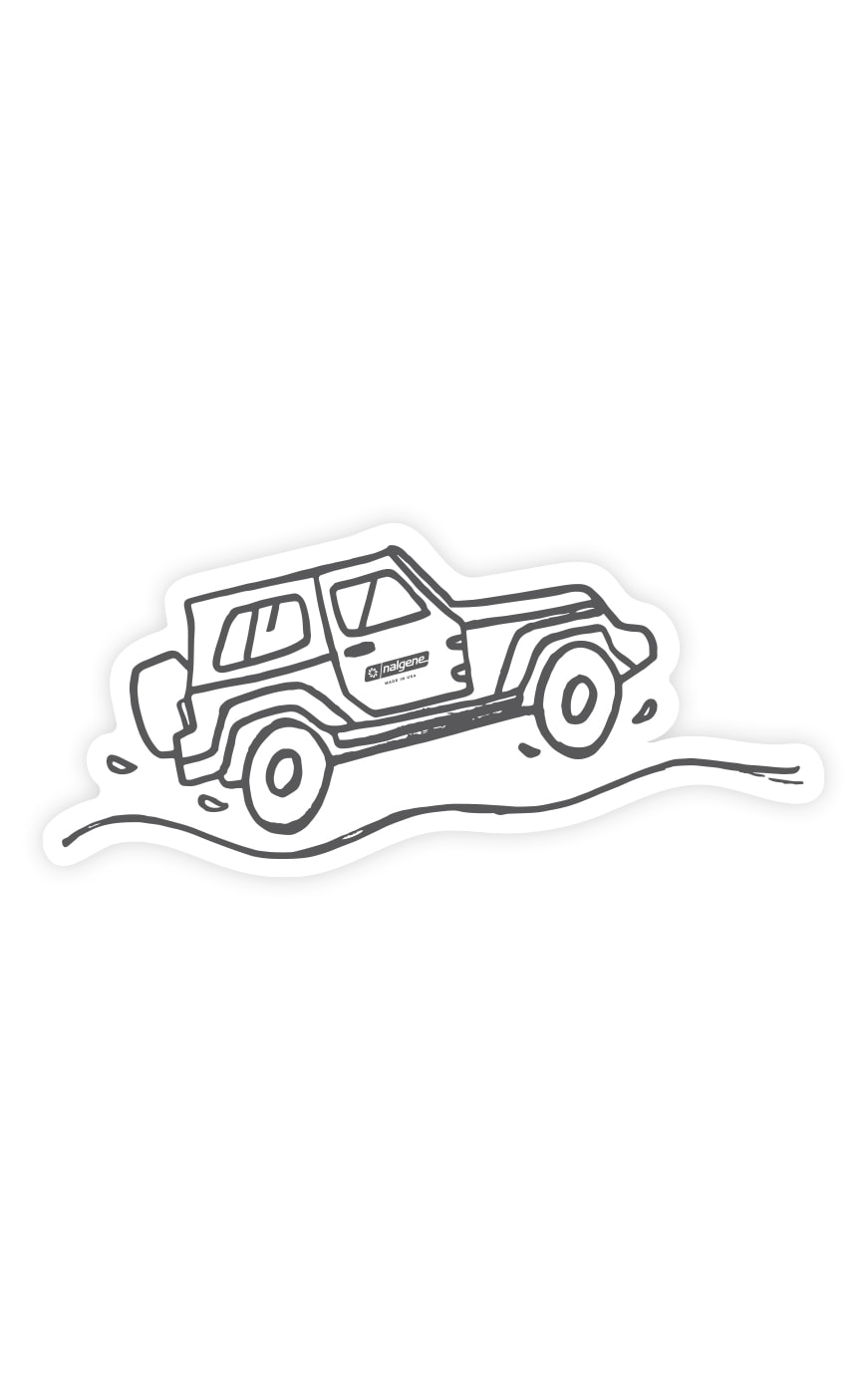 Nalgene product view: SUV Sticker R6 — SUV Sticker