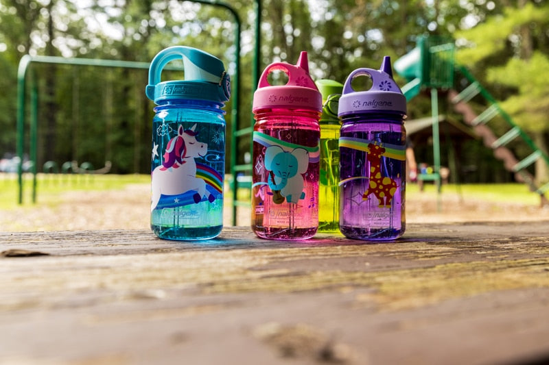 Nalgene product detail: 12oz Kids Grip-N-Gulp with Graphics G3 — 12oz Kids Grip-N-Gulp with Graphics