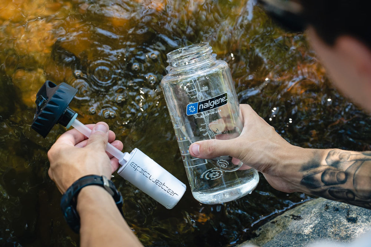 Nalgene product image: 32oz/24oz Epic Filter Cap + Kit W3 — 32oz/24oz Epic Filter Cap + Kit