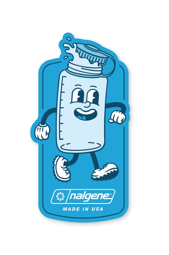 Gene The Nalgene Sticker — Gene The Nalgene Sticker U4