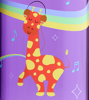 Nalgene product detail: 12oz Kids Grip-N-Gulp with Graphics G3 — 12oz Kids Grip-N-Gulp with Graphics