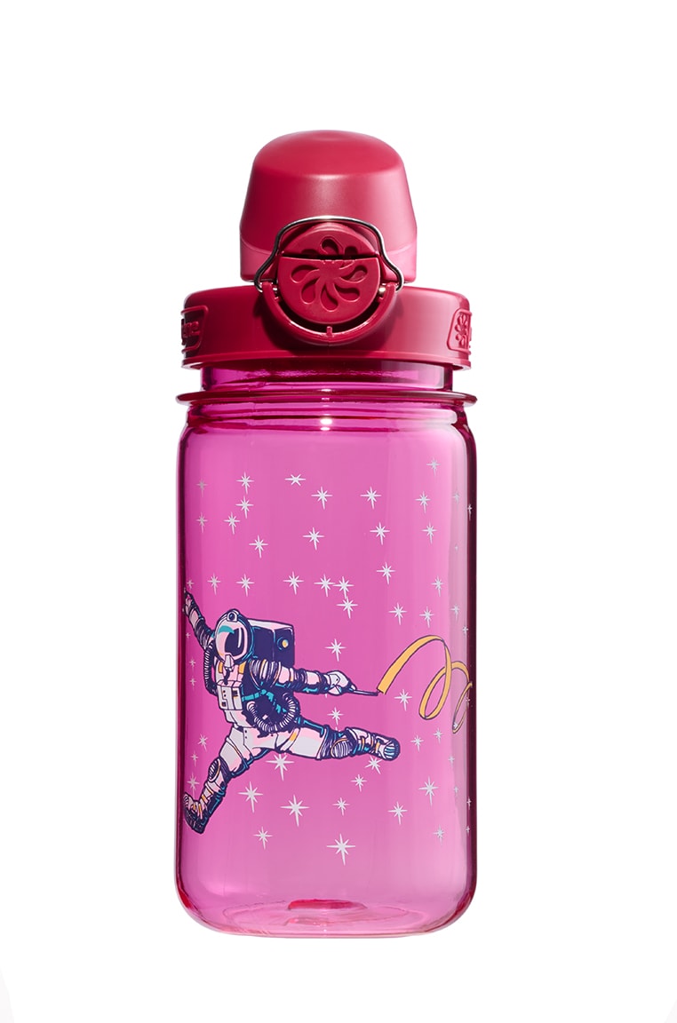 Nalgene product image: 12oz On-The-Fly Kids Lock-Top Bottle with Graphics N2 — 12oz On-The-Fly Kids Lock-Top Bottle with Graphics