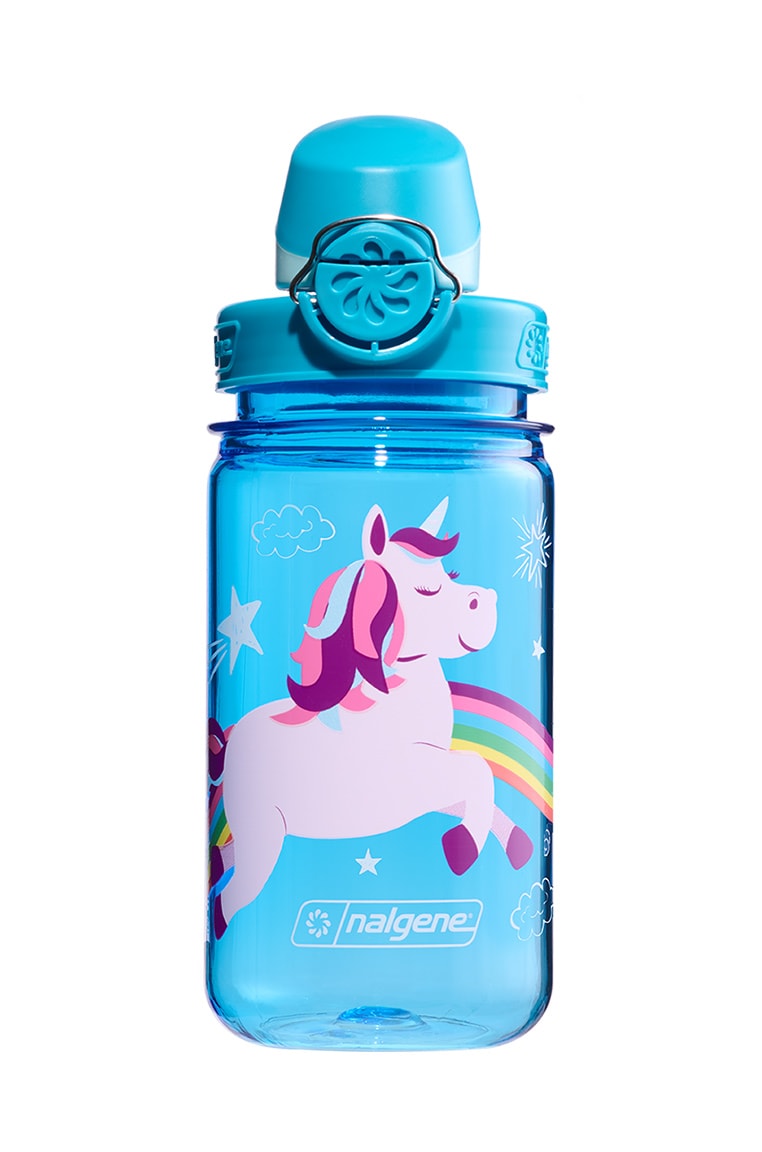 Nalgene product image: 12oz On-The-Fly Kids Lock-Top Bottle with Graphics N2 — 12oz On-The-Fly Kids Lock-Top Bottle with Graphics